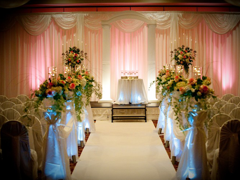 wedding ceremony flowers pink wedding ceremony flowers pink